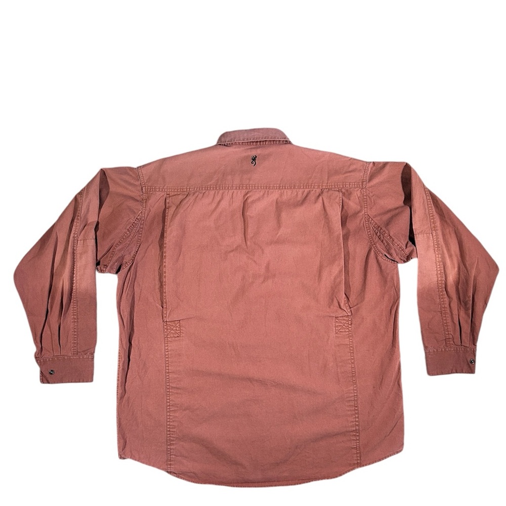 Browning Vintage Shirt Mens Extra Large XL GRAPHIC Duck Padded Shooting Hunting - Picture 4 of 14